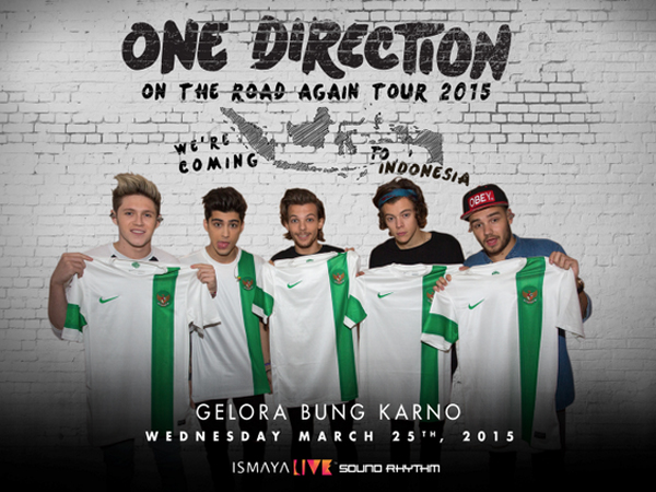 Ini Daftar Harga Tiket Konser One Direction di Jakarta!